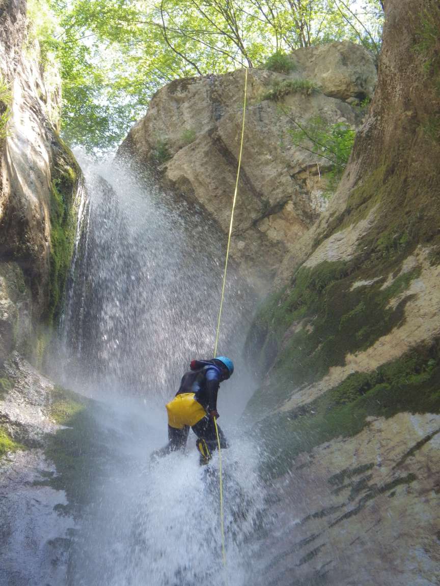 canyoning